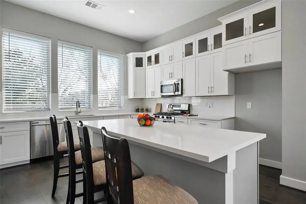 Transitional cabinet style