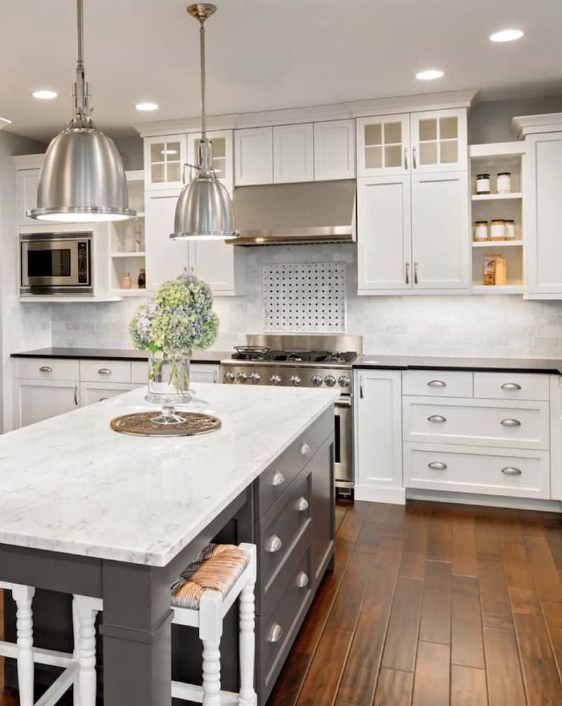 Beautiful kitchen remodel by KC Cabinet & More