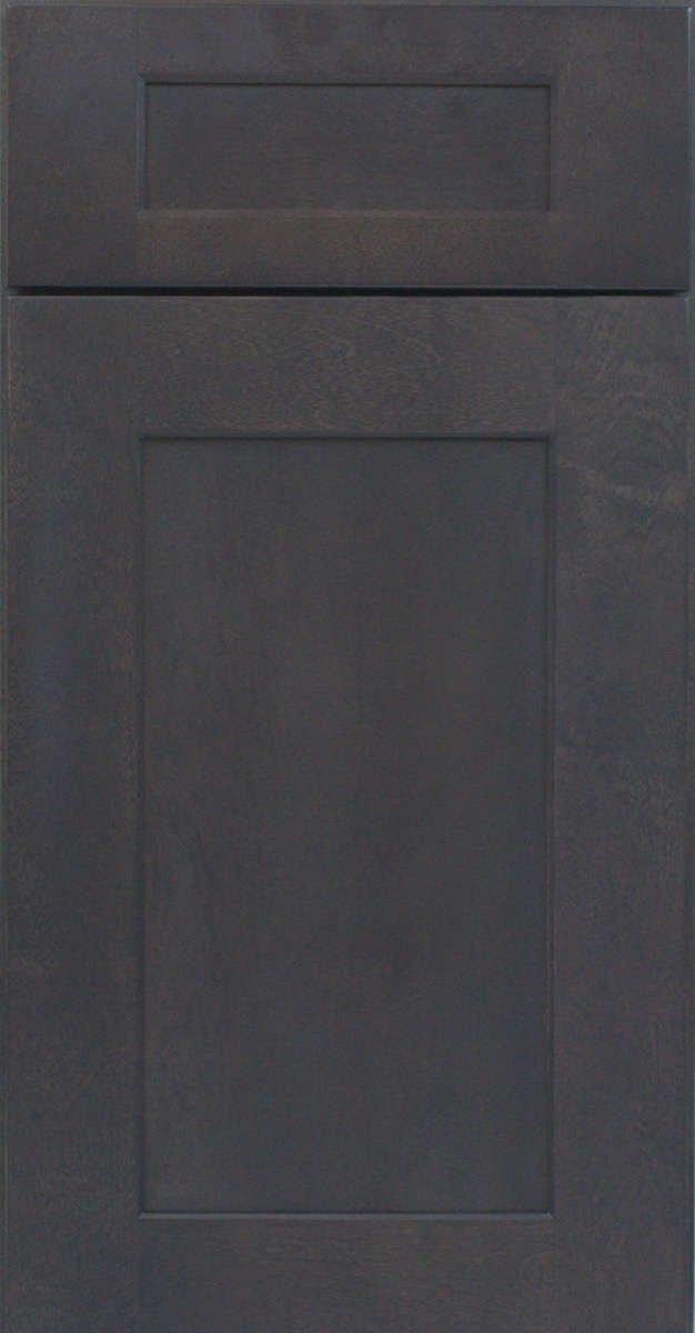 Cinder Grey slab cabinet door sample