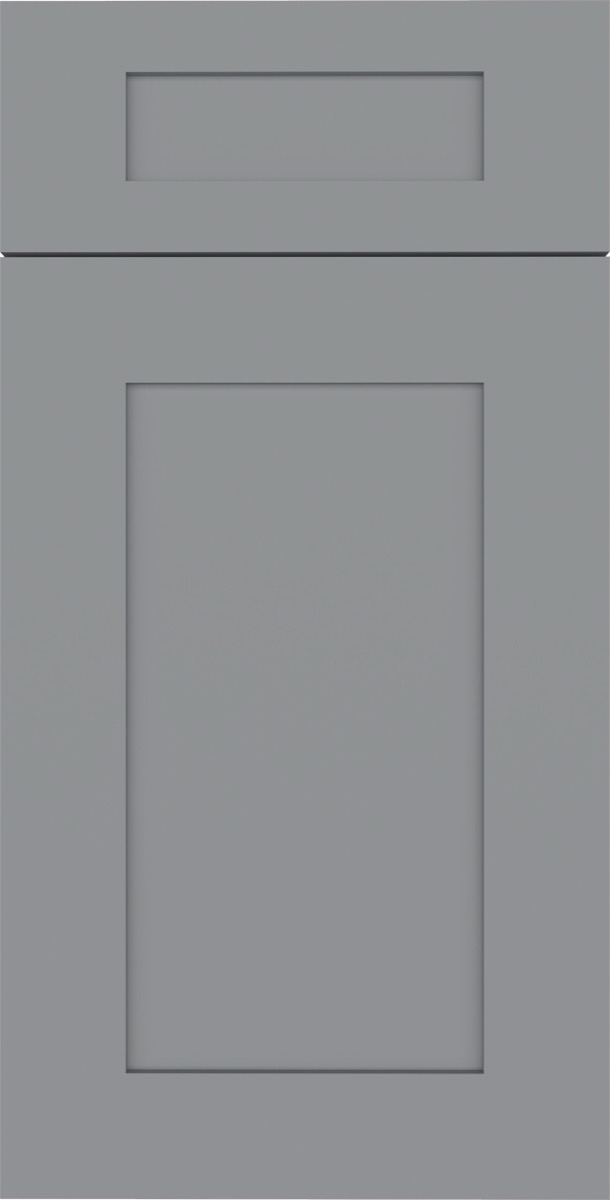 Grey Shaker cabinet door sample