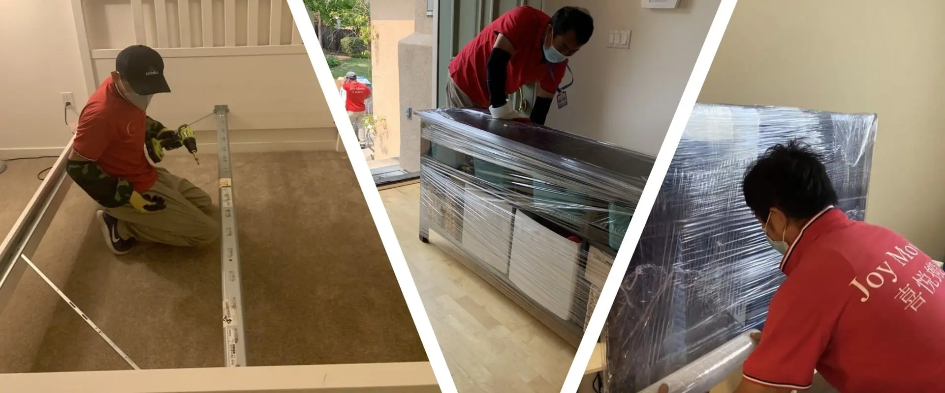 New Joy Moving team at work